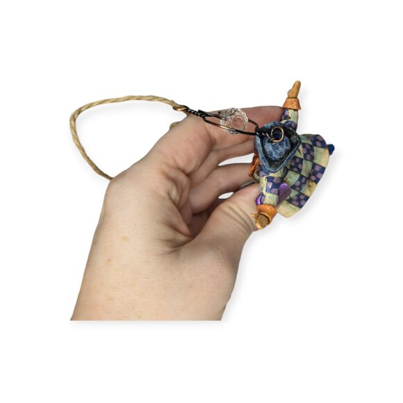 2005 Jim Shore Heartwood Creek 12 Days of Christmas Ornament 10 Lords a Leaping - Picture 6 of 7